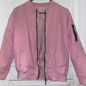 Pink Bomber Jacket